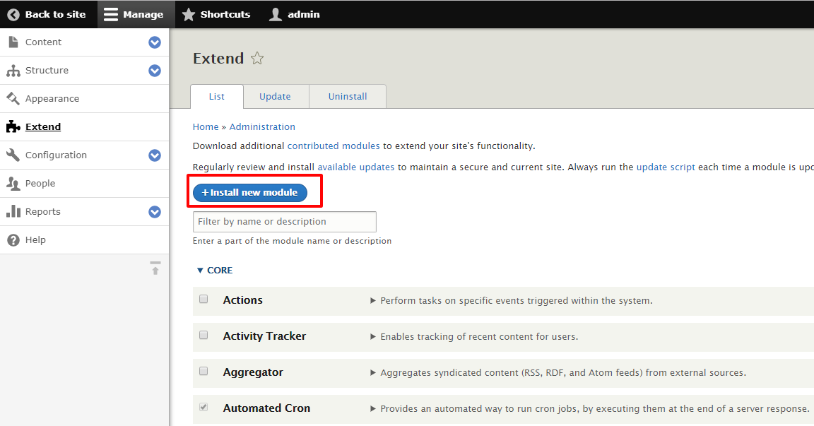 Drupal 8 Accessibility Enabler Installation Guide
