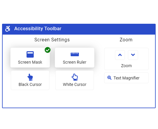 Screen Setting Section