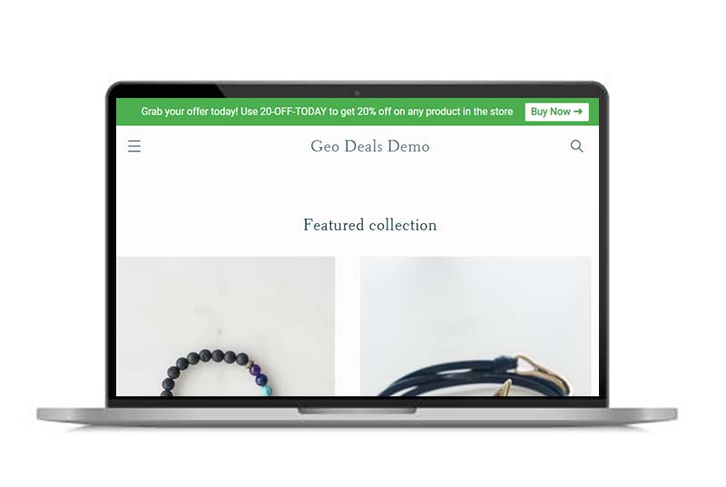 Product Offer Discount Banner