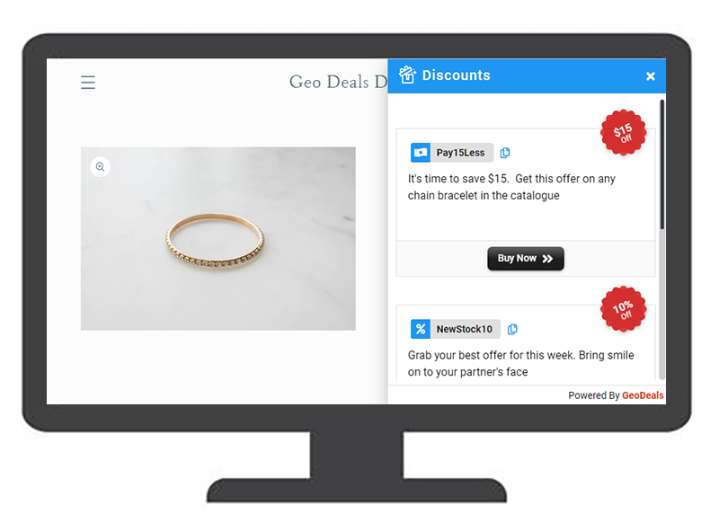 Discount Widget