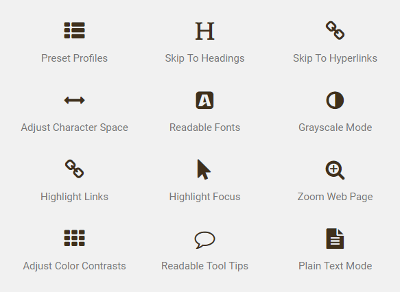 accessibility tools